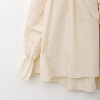 Frilled blouse