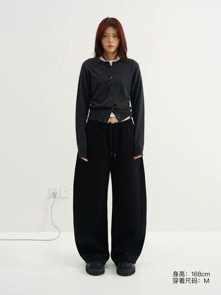 [MASONPRINCE] Heavyweight Air Layer Wide Pants