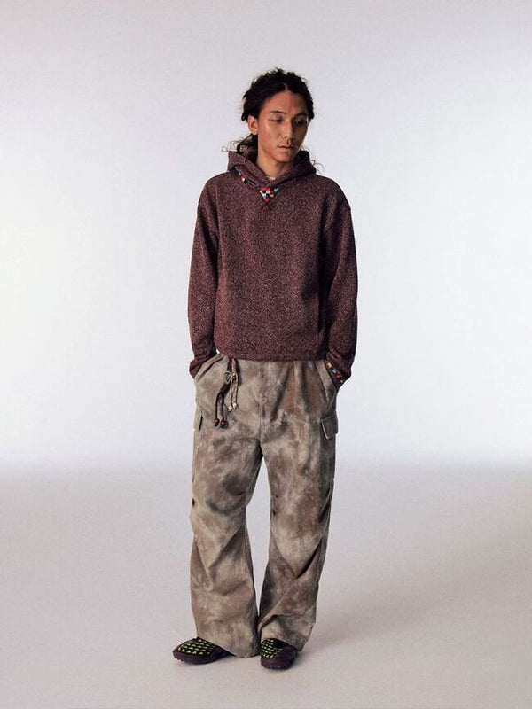 [CONP] Embroidered Fleece Hooded Sweatshirt