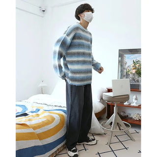 Colorful striped knit