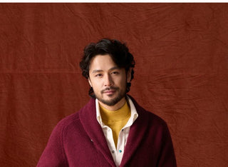 [CULTUM] Wool Shawl Collar Cardigan
