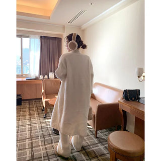 Soft long cardigan