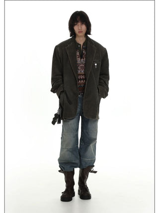 MASONPRINCE Oversized Corduroy Blazer