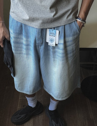 COOL SOFT Bermuda Denim Shorts (3 colors, M~L)