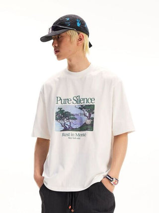[Monterest] Quick-Dry Graphic Print T-Shirt