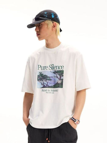 [Monterest] Quick-Dry Graphic Print T-Shirt