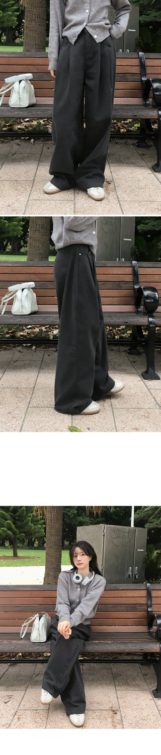 (Short/Basic/Long) (5 colors) Cotton Slacks Pants