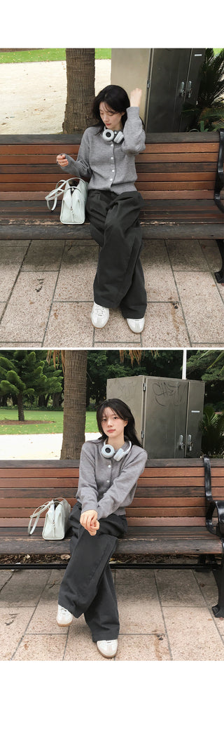 (Short/Basic/Long) (5 colors) Cotton Slacks Pants