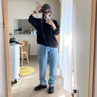Basic Simple Lightweight Sweatshirt