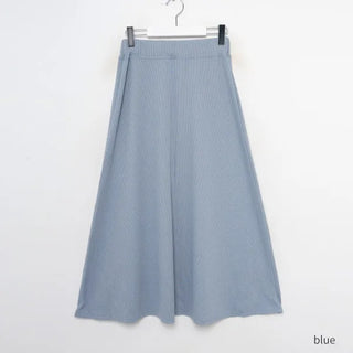 Flared long skirt