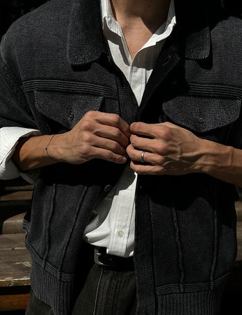 MEE Pigment Two-Pocket Cardigan (3 colors)
