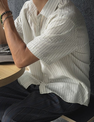 House Seersucker ST Short Sleeve Shirt (3 colors)