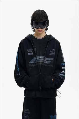 [MASONPRINCE] Racing Club Anniversary Sweat Set