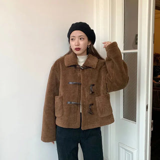 Duffle Cropped Mustang Coat