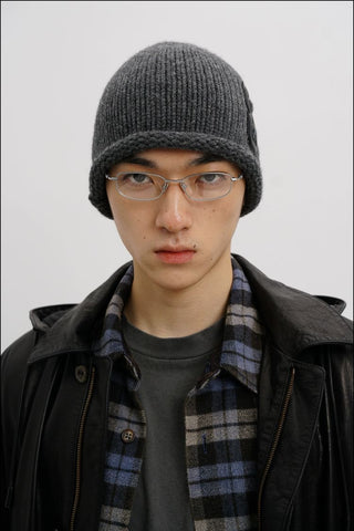 [MASONPRINCE] Vintage Wool Rolled Edge Beanie