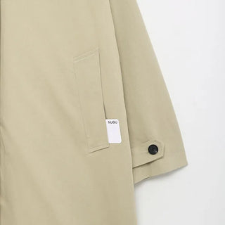 2-way hooded trench coat