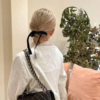 Ribbon hair tie