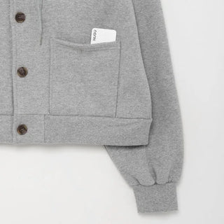 Button-up hooded parka