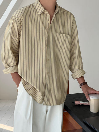 Cohen Seersucker Stripe Shirt