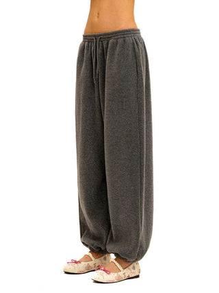 [Moromoro2] Patchwork Print Fleece Vest /  Pants