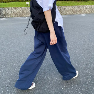 Unisex elasticated cotton pants