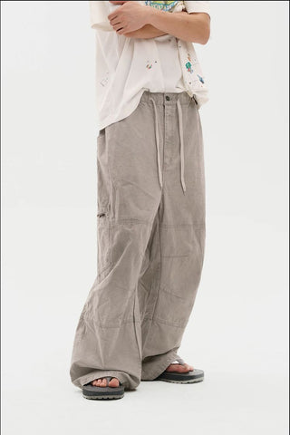 [MASONPRINCE] Cotton Baggy Work Pants