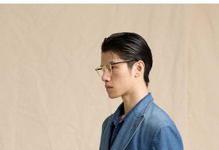 [CULTUM] Lyocell Denim Double-Breasted Blazer