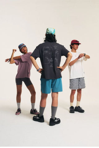 [Monterest] Quick-Dry Reflective Print T-Shirt