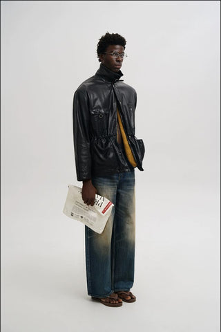 [MASONPRINCE] Durable Washed Jeans
