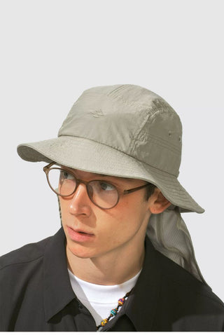 [Monterest] Outdoor Sun Hat with Detachable Neck Flap
