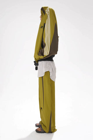 [MASONPRINCE] 90s Color Block Track Jacket & Pants Set