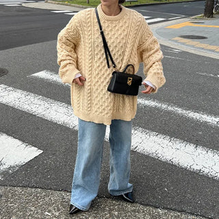 Oversized Cable Knit