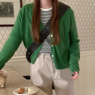 Wool cardigan