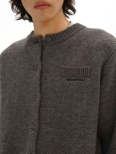 MASONPRINCE Button-Up Cardigan