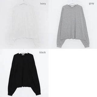 Oversized sweatshirt