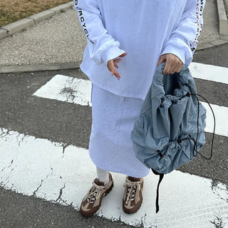 Pocket String Backpack