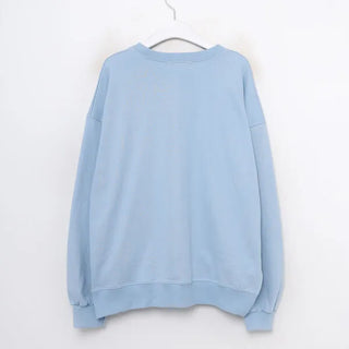 Slit sweatshirt