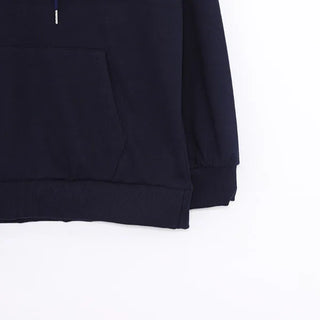 Plain hooded parka