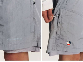 [Monterest x TTTM] Layered Packable Nylon Sports Shorts