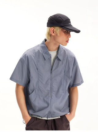 [Monterest] UPF50+ Water Repellent Zip-Up Shirt Jacket