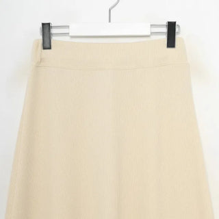 Flared long skirt