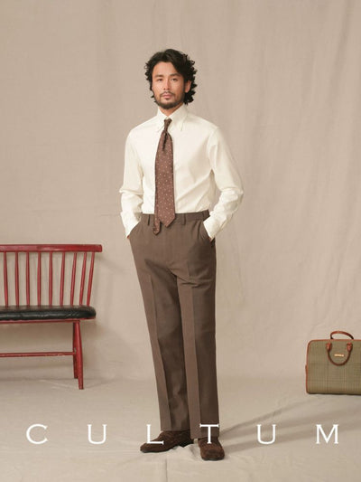 [CULTUM] Italian Button-Down Collar Dress Shirt