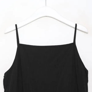 Shirred Long Camisole Dress