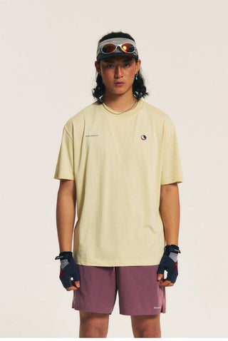 [Monterest] Quick-Dry Reflective Print T-Shirt