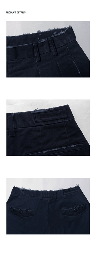 [MASONPRINCE] Pleated Workwear Trousers