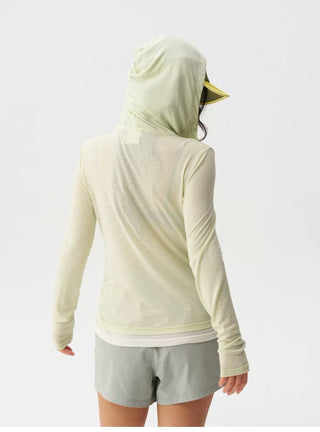 [Monterest] Lyocell Wool Blend Layered Hooded Knit Jacket
