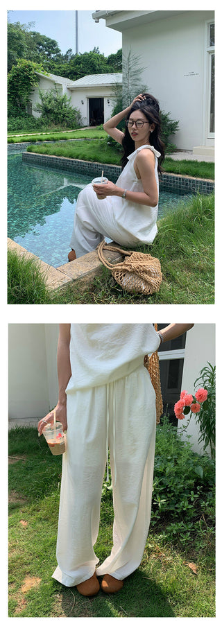 sleeveless wide set