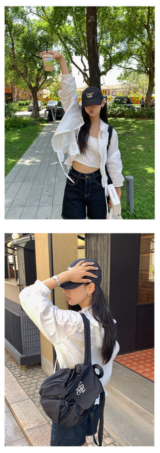 ruffled sun jacket