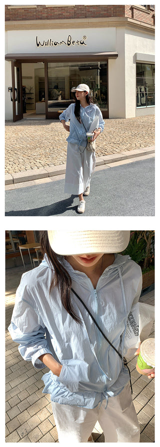 ruffled sun jacket