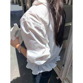 ruffled sun jacket